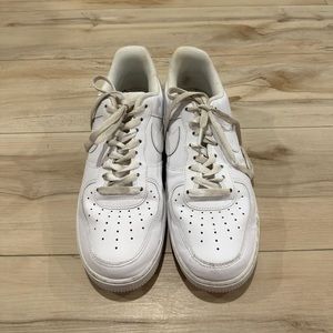 nike white air force ones. asking for 60$ willing to negotiate.